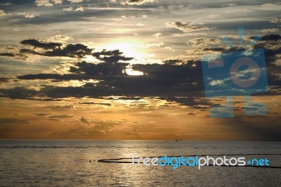 Beautiful Sunset Stock Photo