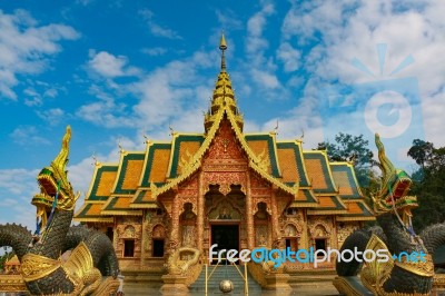 Beautiful Temple In Thailand Stock Photo