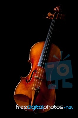 Beautiful Violin Stock Photo