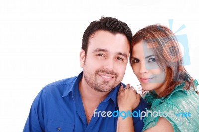 Beautiful Young Couple Stock Photo