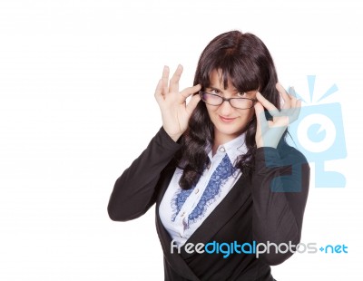 Beautiful Young Woman Stock Photo