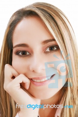 Beautiful Young Woman Stock Photo