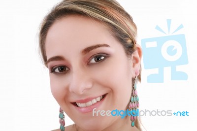 Beautiful Young Woman Stock Photo