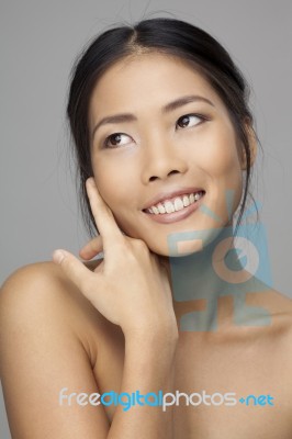 Beauty, Asian Woman Stock Photo