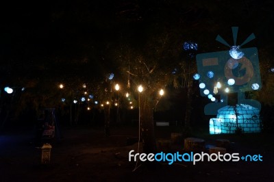 Beauty Light Festival Stock Photo