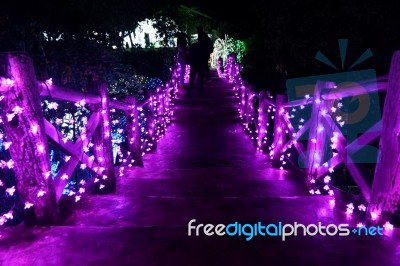 Beauty Light Festival Stock Photo