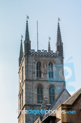 Belfry Of Southwark Cathedral Stock Photo