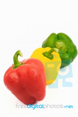 Bell Peppers Stock Photo