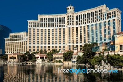 Bellagio Hotel And Casino Stock Photo