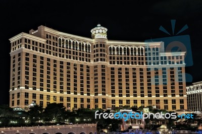 Bellagio Hotel And Casino Stock Photo