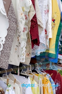 Benalmadena, Andalucia/spain - May 9 : Market Stall In Benalmade… Stock Photo