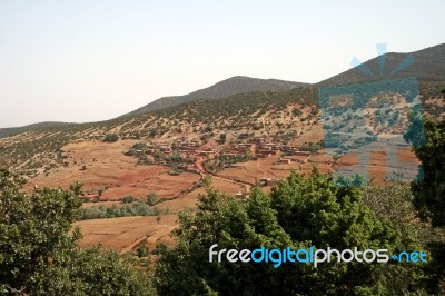 Berber Village, Morocco Stock Photo