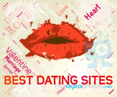 Best Dating Sites Shows Dates Better And Net Stock Image