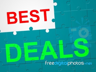 Best Deals Shows Offer Promo And Sale Stock Image