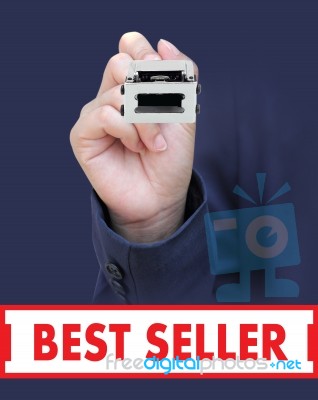 Best Seller Stamp Stock Photo