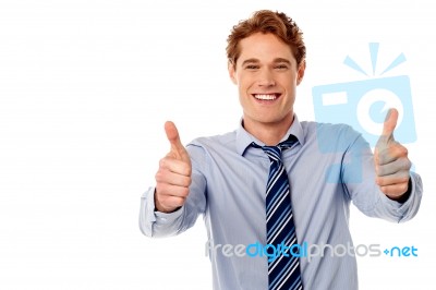 Best Wishes For Your Business! Stock Photo