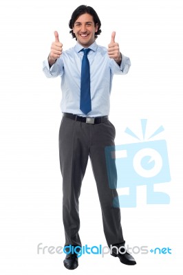 Best Wishes To Your Business Team Stock Photo