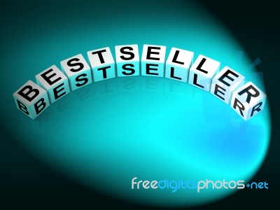 Bestseller Letters Show Most Popular And Hot Item Stock Image