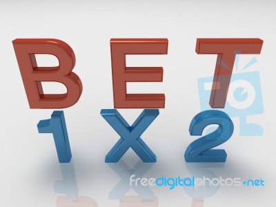 Bet Stock Image