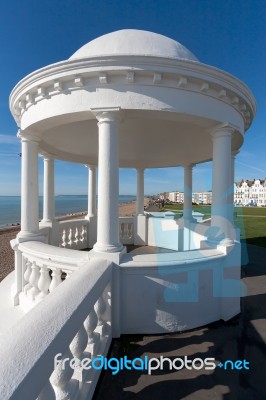 Bexhill-on-sea, East Sussex/uk - October 17 : Colonnade In Groun… Stock Photo