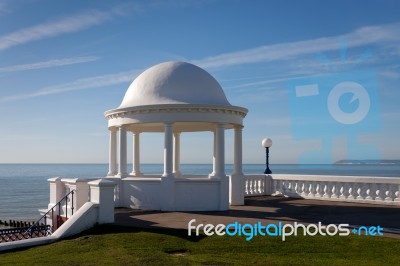 Bexhill-on-sea, East Sussex/uk - October 17 : Colonnade In Groun… Stock Photo