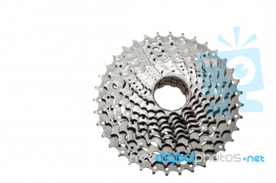 Bicycle Cassette Stock Photo