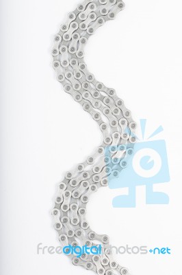 Bicycle Chain Stock Photo