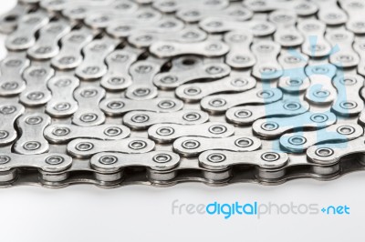 Bicycle Chain Stock Photo