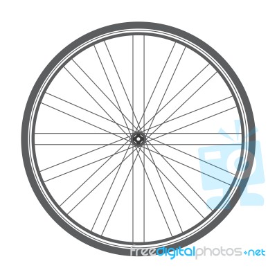 Bicycle Wheel Stock Image