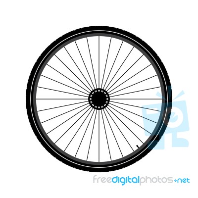 Bicycle Wheel Stock Image