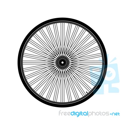 Bicycle Wheel Stock Image