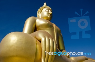 Big Buddha Statue In The World Stock Photo