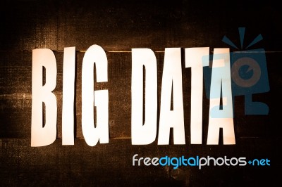 Big Data Concept Stock Photo