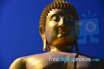 Biggest Golden Buddha Stock Photo Stock Photo