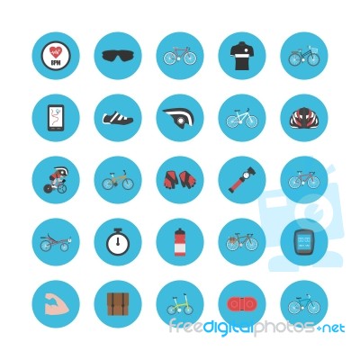 Bike Gadget Icon Stock Image