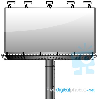 Bill Board Stock Image