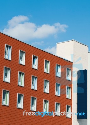 Billboard On Building Stock Photo