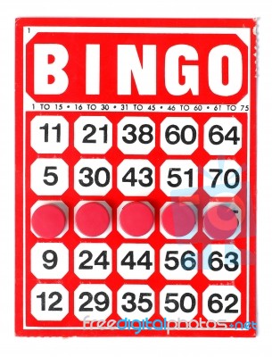 Bingo Stock Photo