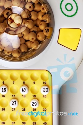 Bingo Game Stock Photo