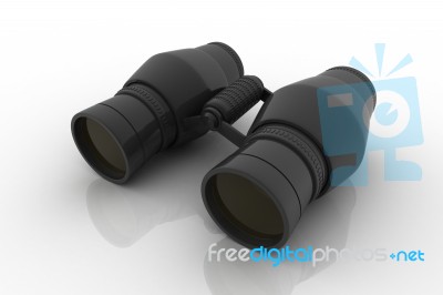 Binoculars Stock Image