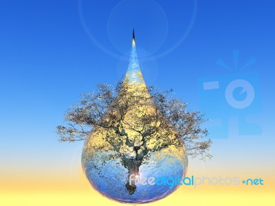 Bio Sphere Stock Image