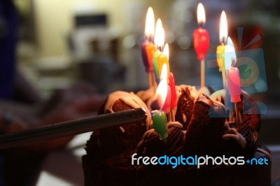 Birthday Cake Stock Photo