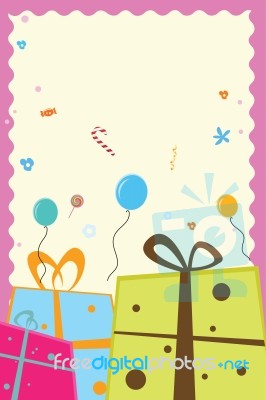 Birthday Card Stock Image