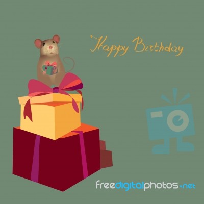 Birthday Card Stock Image