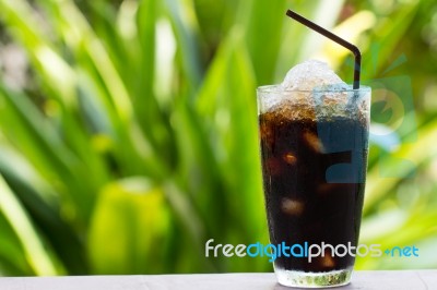 Black Coffee Stock Photo