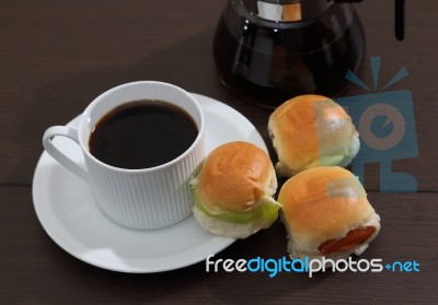 Black Coffee Stock Photo