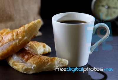 Black Coffee Stock Photo