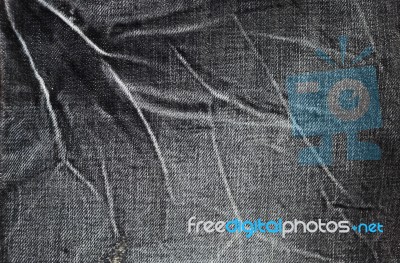 Black Jeans Pattern Design Background Stock Photo