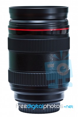 Black Lens Stock Photo