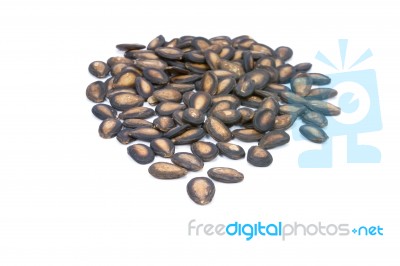 Black Melon Seeds Stock Photo